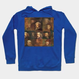 Rembrandt Paintings Mashup Hoodie